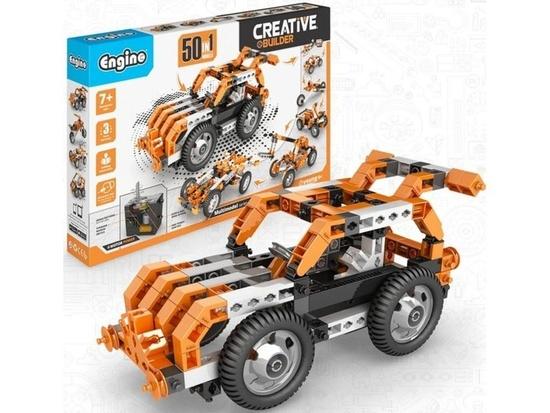 Engino Creative Builder 50 modelů s motorkem