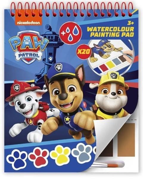 Tlapková patrola Akvarelová omalovánka