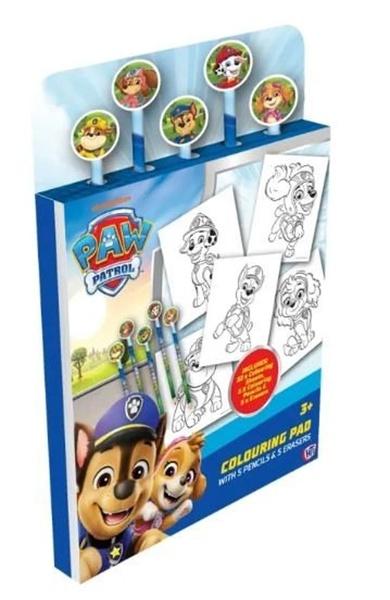 Tlapková patrola Omalovánková kniha