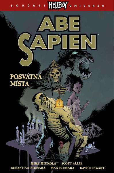 Hellboy Abe Sapien Posvátná místa - 9788076521728