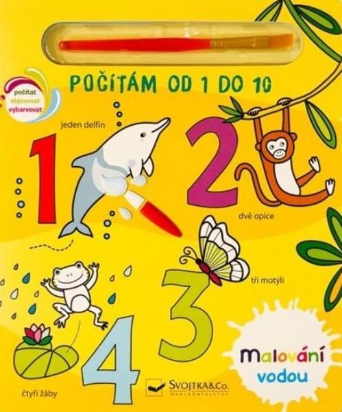 Malování vodou Počítám od 1 do 10 - 9788025638996