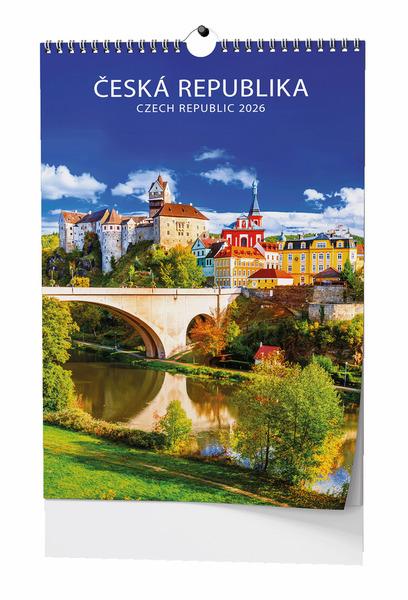 Česká republika 2026 - nástěnný kalendář