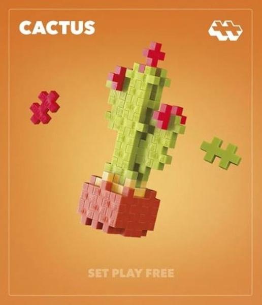 Plus-Plus Kytky Kaktus