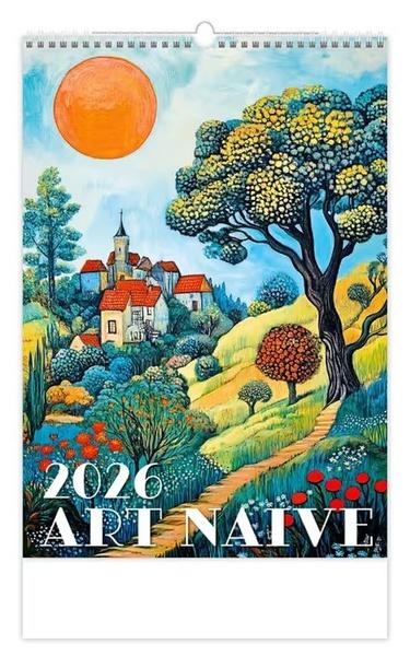 Art Naive 2026 - nástěnný kalendář