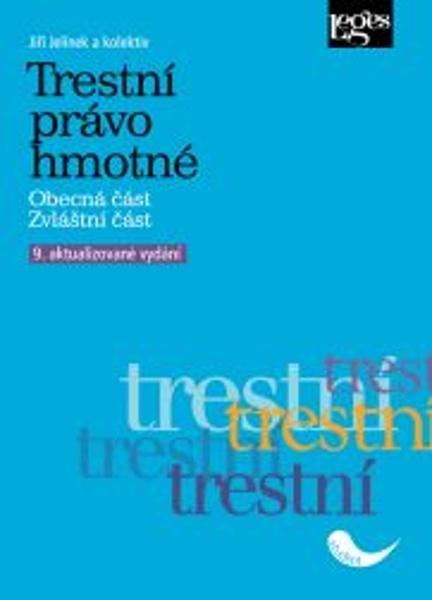 Trestní právo hmotné - 9788075027993