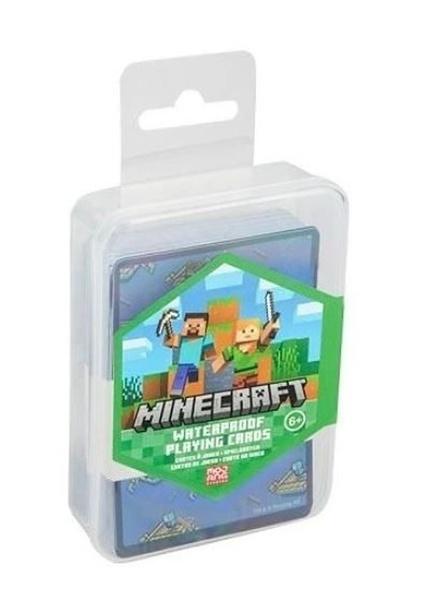 Voděodolné hrací karty Minecraft
