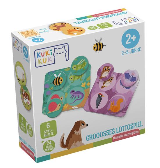 Grooosses Lottospiel Tierische Kuschelplätze