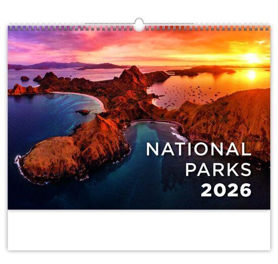 National Parks 2026 - nástěnný kalendář