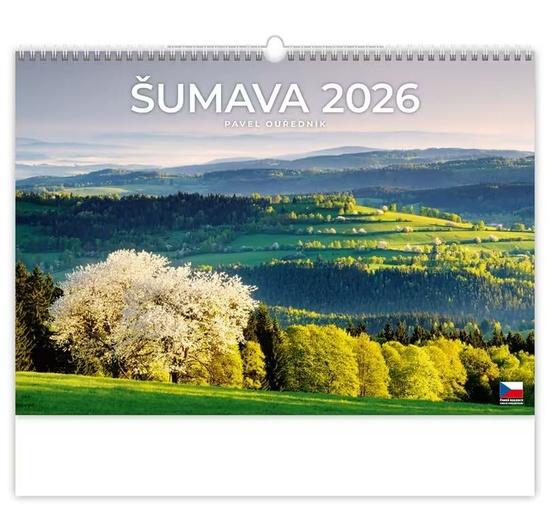 Šumava 2026 - nástěnný kalendář
