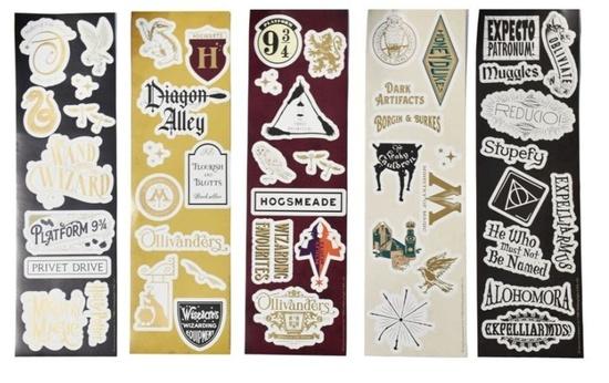 Harry Potter Set samolepek Magical Locations DPL18