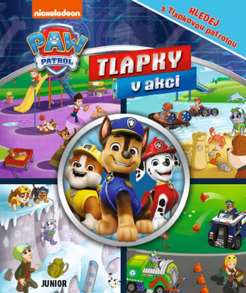 Tlapky v akci Hledej s Tlapkovou patrolou - 9788072678075