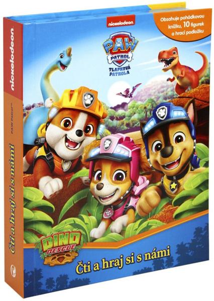 Čti a hraj si s námi Tlapková patrola Dinosauří záchrana - 9788025260999