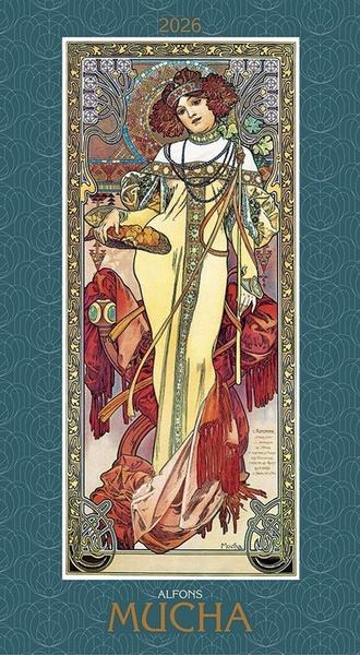 Alfons Mucha 2026 - nástěnný kalendář