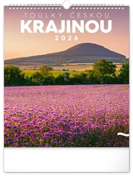Toulky českou krajinou 2026 - nástěnný kalendář