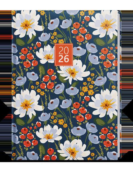 Denní diář 2026 Adam Lamino B6 Květiny