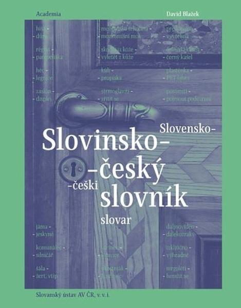 Slovinsko-český slovník - 9788020035653