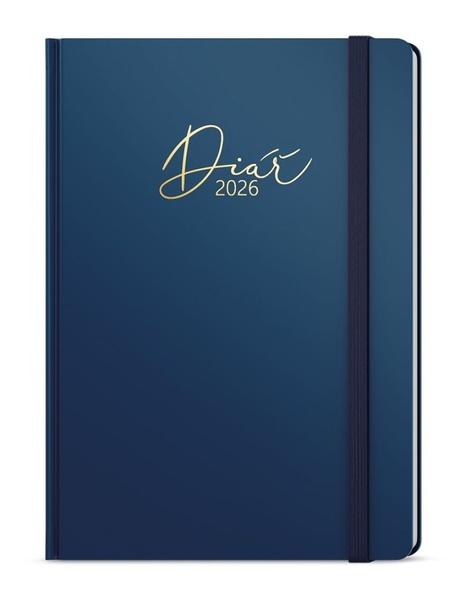 Denní diář 2026 David Luxi A5 modrá