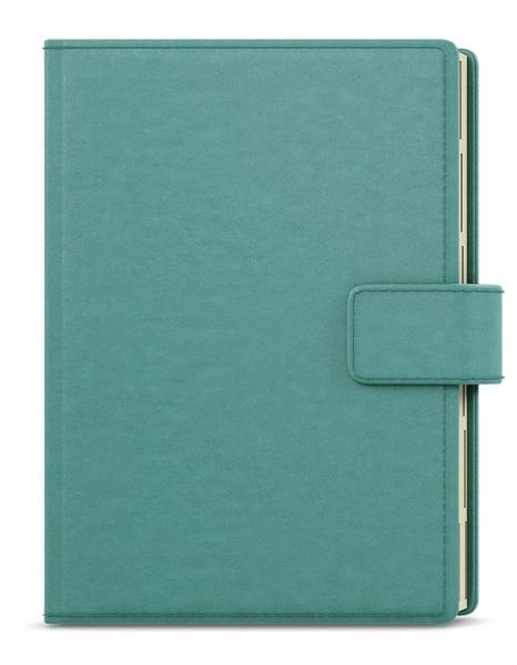 Denní diář 2026 Ctirad s výsekem Elite A5 tyrkysová