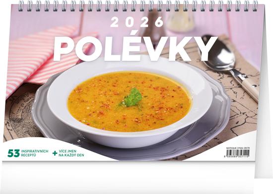 Polévky 2026 - stolní kalendář