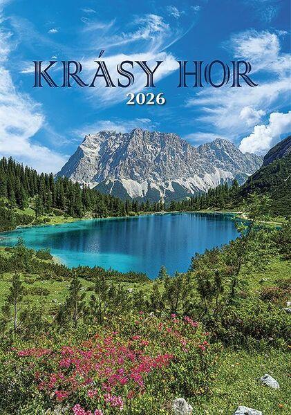 Krásy hor 2026 - nástěnný kalendář