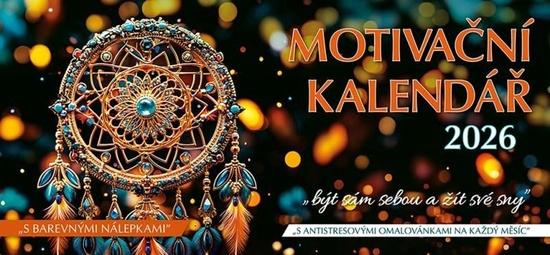 Motivační kalendář 2026 - stolní kalendář