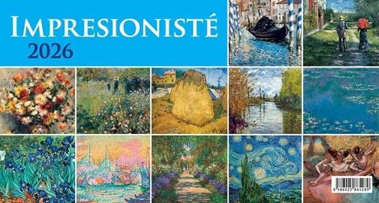 Impresionisté 2026 - stolní kalendář