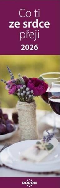 Co ti ze srdce přeji 2026 - nástěnný kalendář
