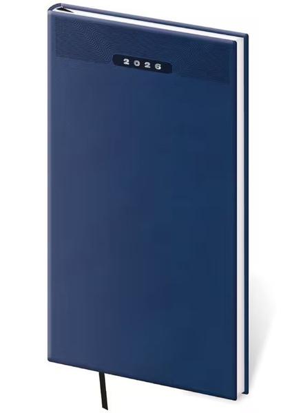 Kapesní diář 2026 Print Classic modrý