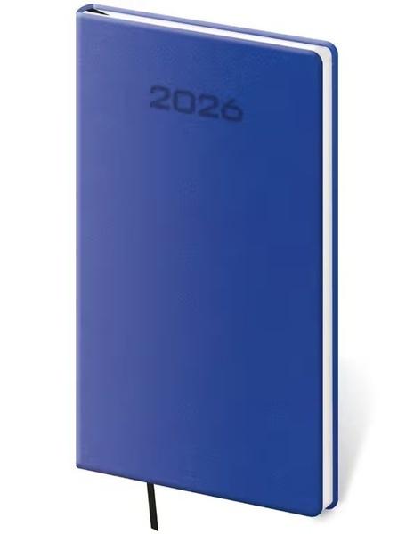 Kapesní diář 2026 Soft modrý