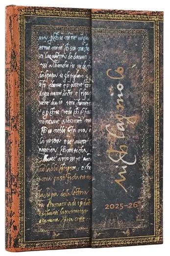 Diář 2025/2026 Michelangelo, Handwriting