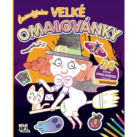 Velké omalovánky Čarodějnice
