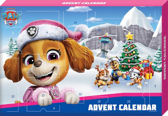 Adventný kalendár Tlapková patrola dievčatá