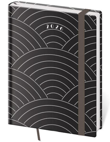 Týdenní diář 2026 B6 Vario Round s gumičkou
