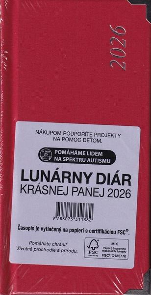 Lunárny diár Krásnej panej 2026 - 9788075311382