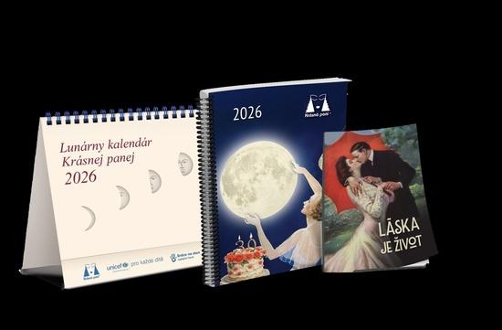 Lunárny kalendár Krásnej panej 2026 - 9788075311351