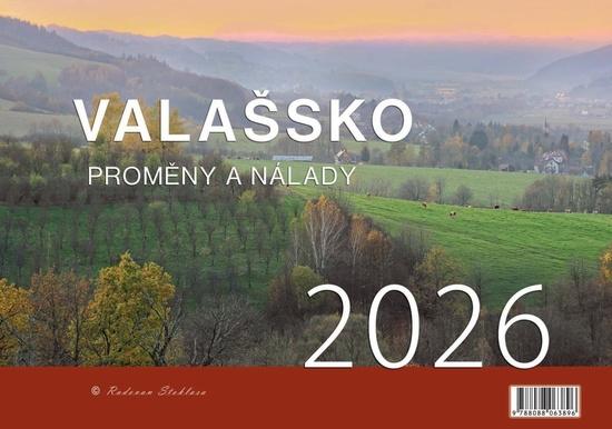 Valašsko 2026 - nástěnný kalendář - 9788088063988