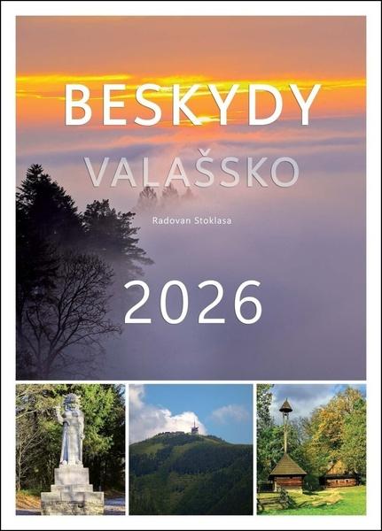 Beskydy Valašsko 2026 - nástěnný kalendář - 9788088063940
