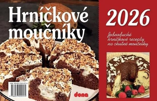 Hrníčkové moučníky 2026 - stolní kalendář - 9788073222574