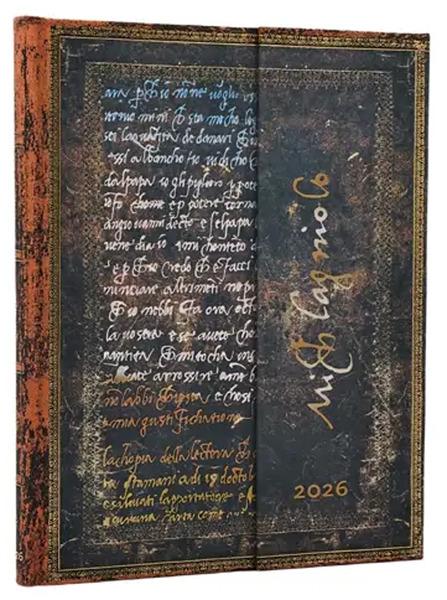 Diář 2026 Michelangelo, Handwriting