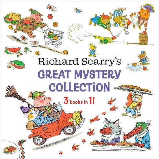 Richard Scarry's Great Mystery Collection (3-books-in-1!) - 0593812417