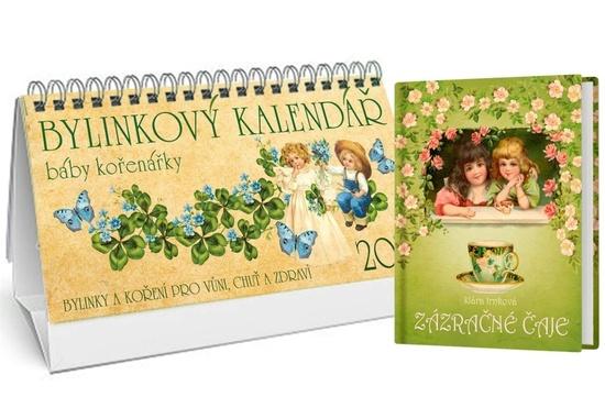 Bylinkový kalendář 2026 + Zázračné čaje - 9788088442332