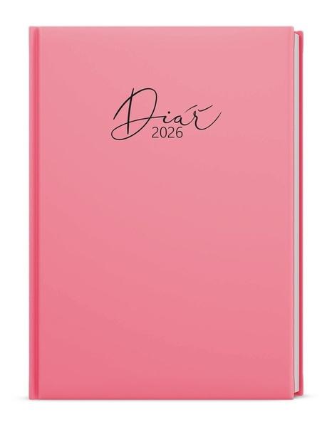 Denní diář 2026 David Lamino Pastel A5 růžová