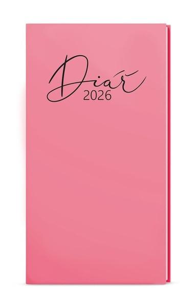 Týdenní diář 2026 Jakub Lamino Pastel kapesní růžová