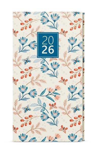 Týdenní diář 2026 Jakub Lamino kapesní Motýli