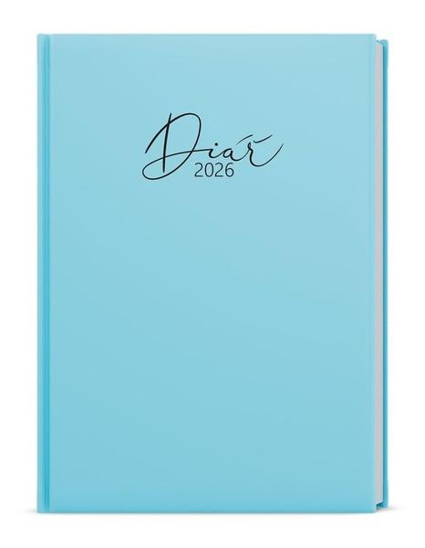 Týdenní diář 2026 Prokop Lamino Pastel B6 modrá