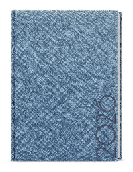 Týdenní diář 2026 Prokop Tora B6 modrošedá