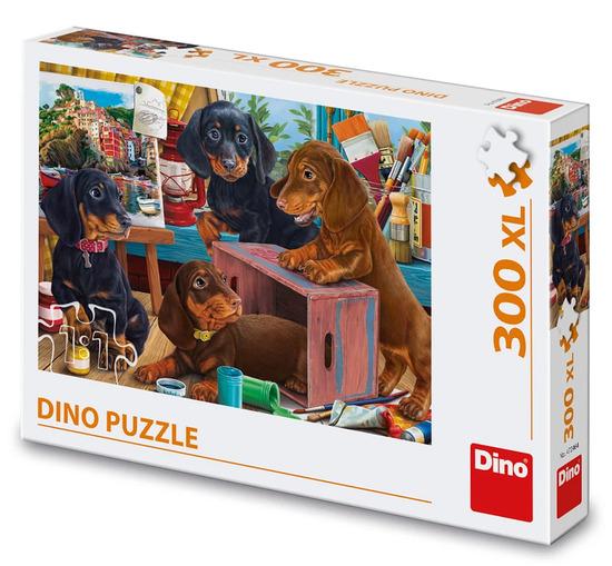 Puzzle Jezevčíci XL 300 ks