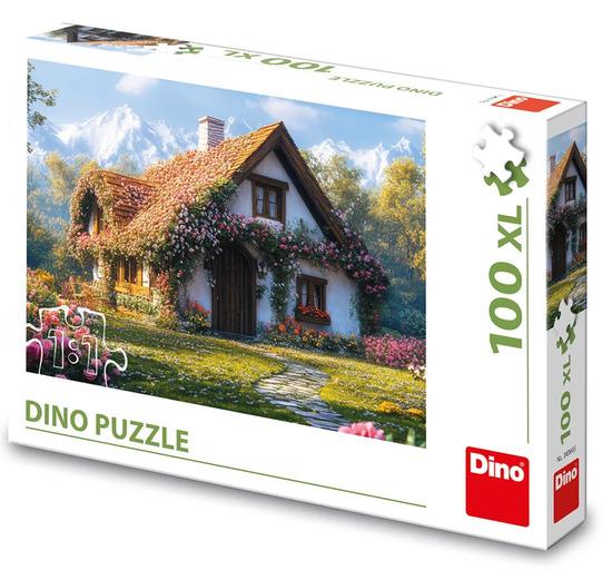 Puzzle Chata v údolí XL 100 ks