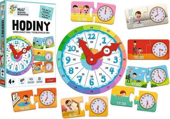 Vzdělávací hra Malý objevitel Hodiny