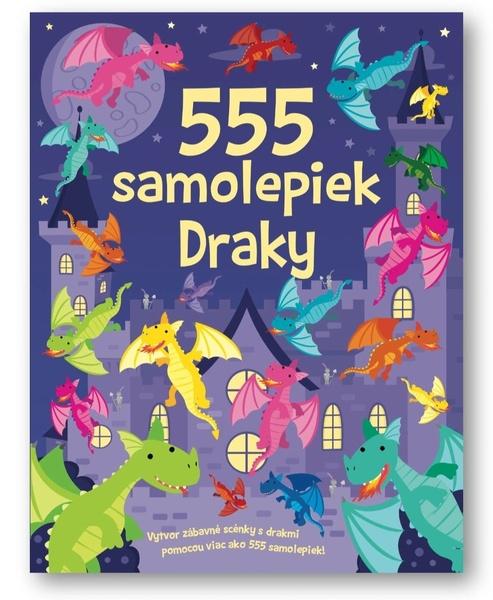 555 samolepiek Draky - 9788056715727